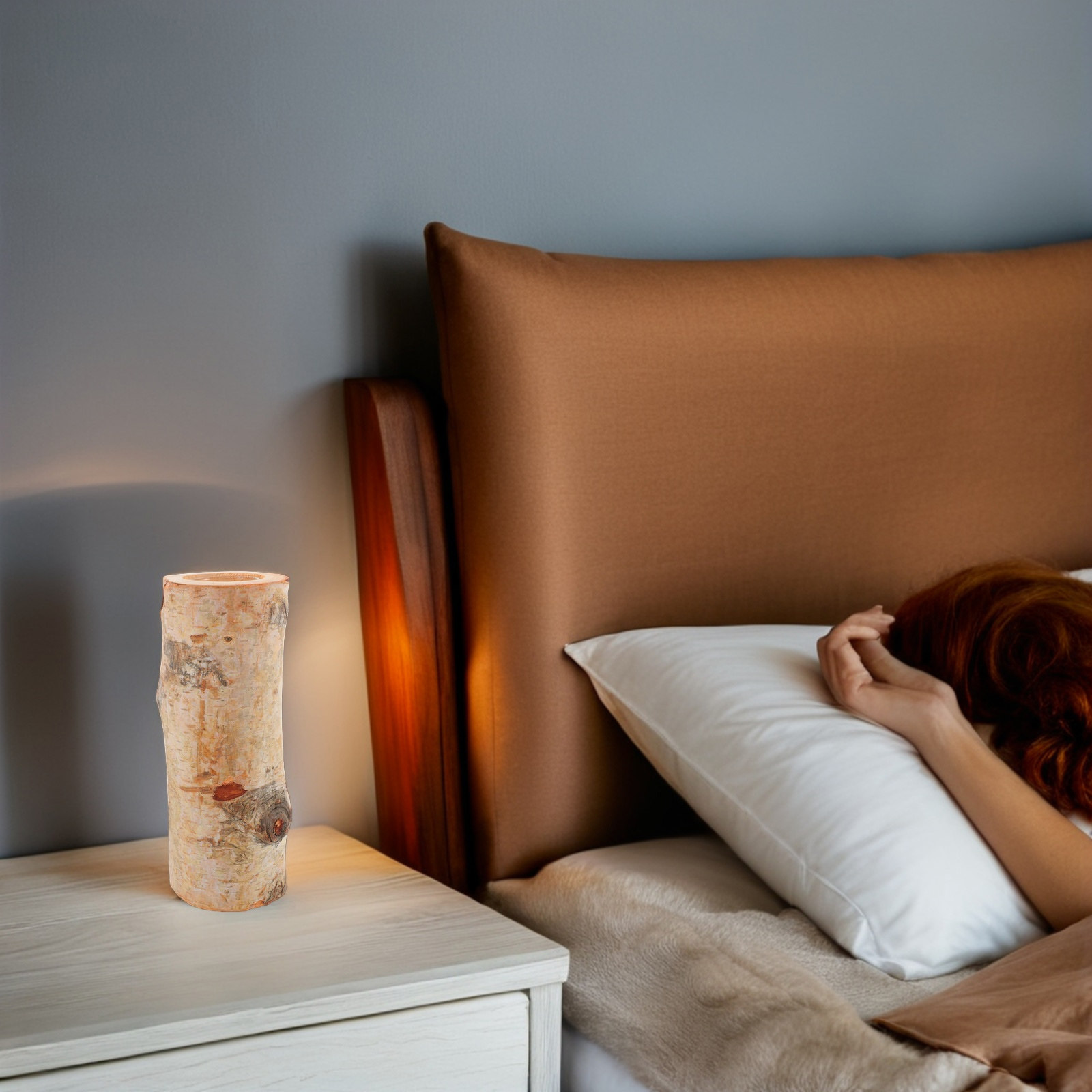 Lighting Decoration Stand - 1 Set di Portacandele Rustici in