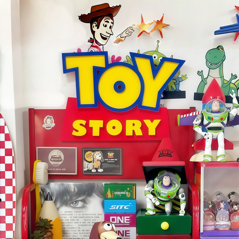 Lighting Room Decor Items - Insegna 3D con Logo di TOY