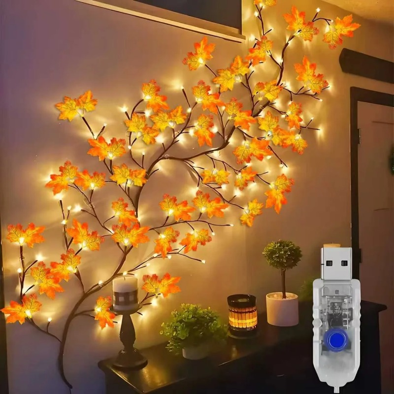 Wall Decor Lighting - Lampada a Rami di Salice Multifunzione