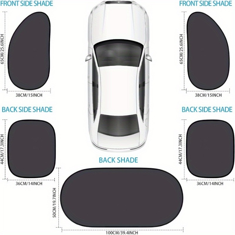 Lighting Jockey - Set di rete parasole per auto