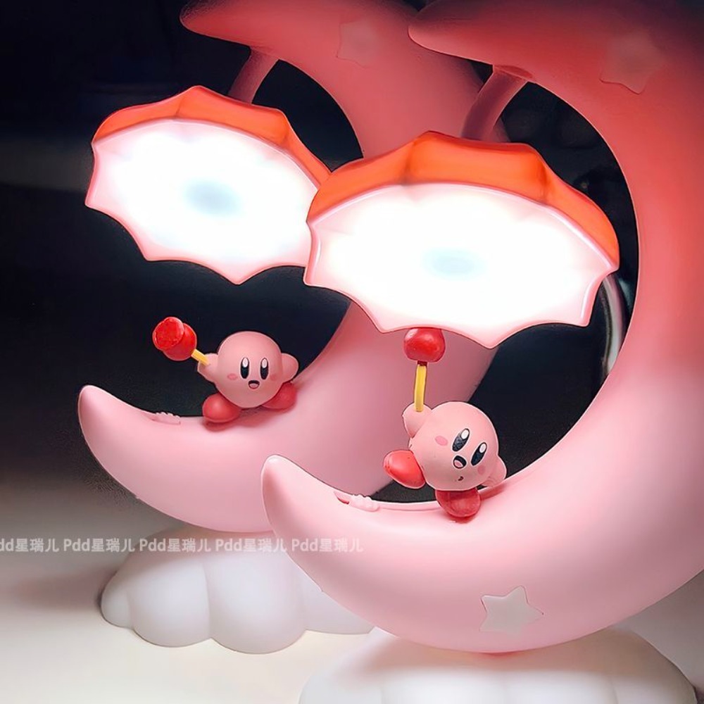Lighting Room Decor Items - Lampada Notturna Luna di Kirby, Luce