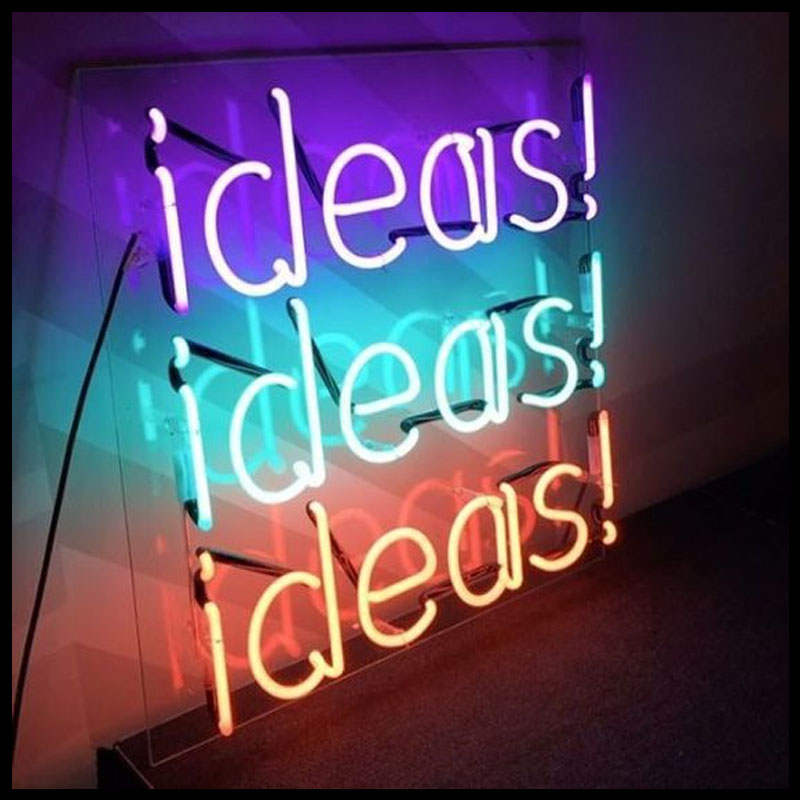 Outdoor Lighting Decor Ideas - Insegna al neon per idee Idee