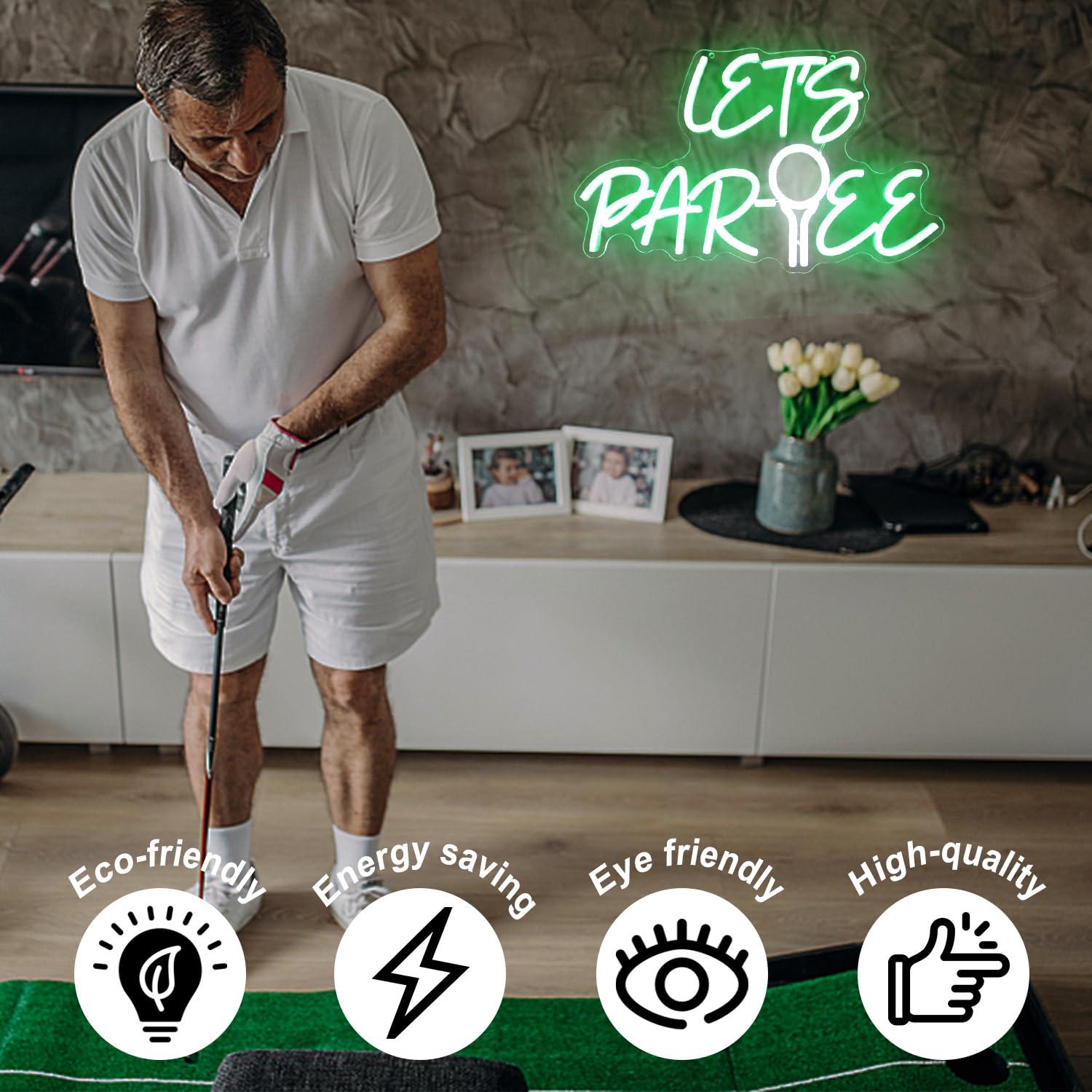 Insegna al Neon 'Let's Par Tee - Wall Decor Lighting recensione e prezzo