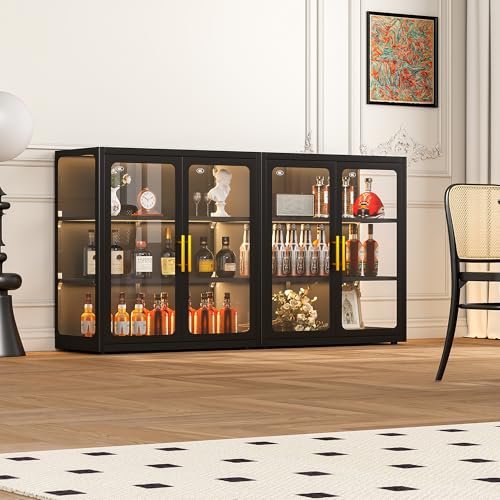 Vetrina con Porte in Vetro e L - Lighting & Home Decor Studio Photos recensione e prezzo