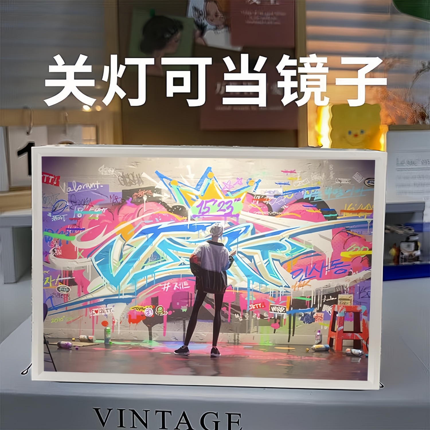 Nuovo 2026: Quadro Creativo in - Lighting Room Decor Items recensione e prezzo