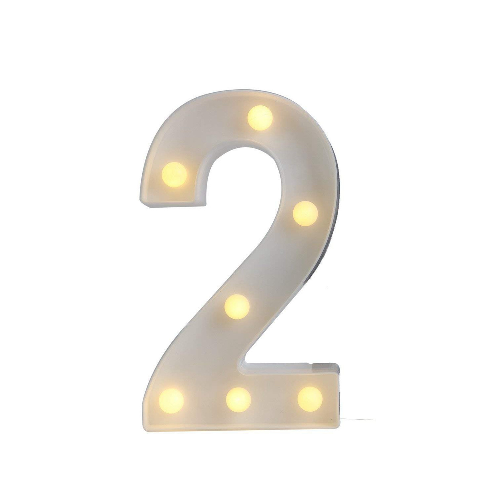 Lettera illuminata con numero  - Lighting Decoration Stand recensione e prezzo