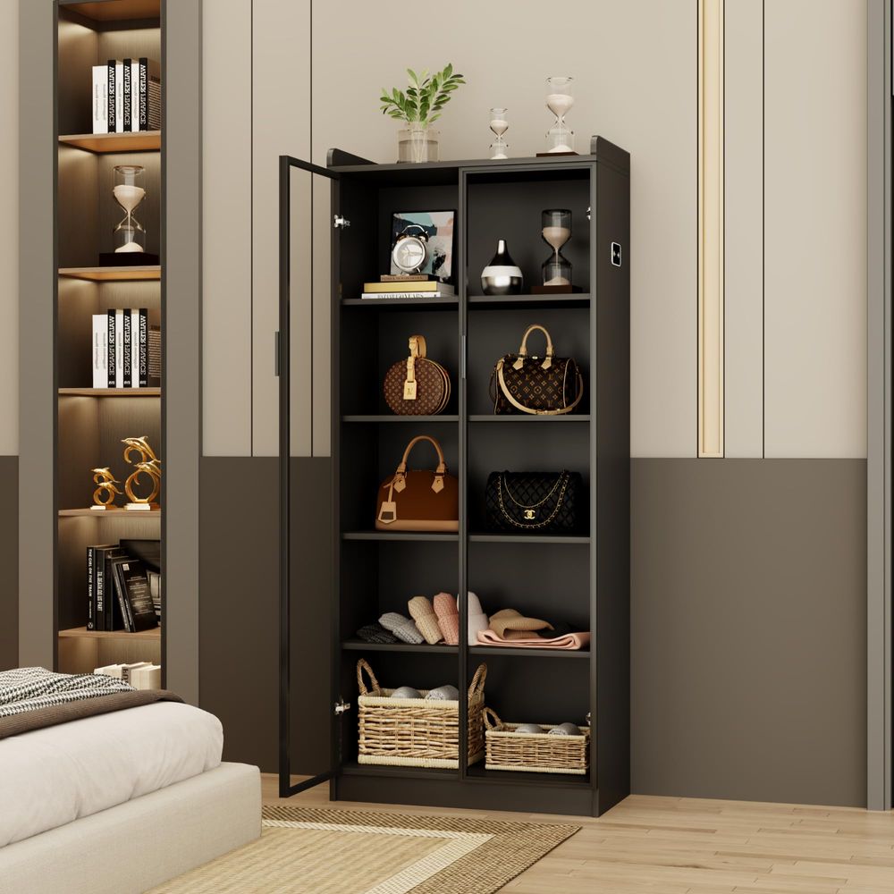 Vetrina con Ripiani Regolabili - Lighting & Home Decor Studio Photos recensione e prezzo