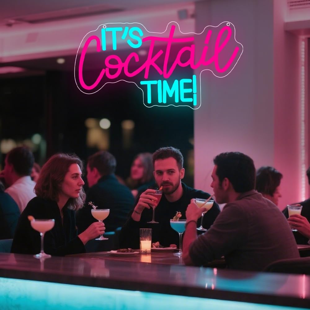 Insegna al Neon 'Cocktails' Al - Wall Decor Lighting recensione e prezzo
