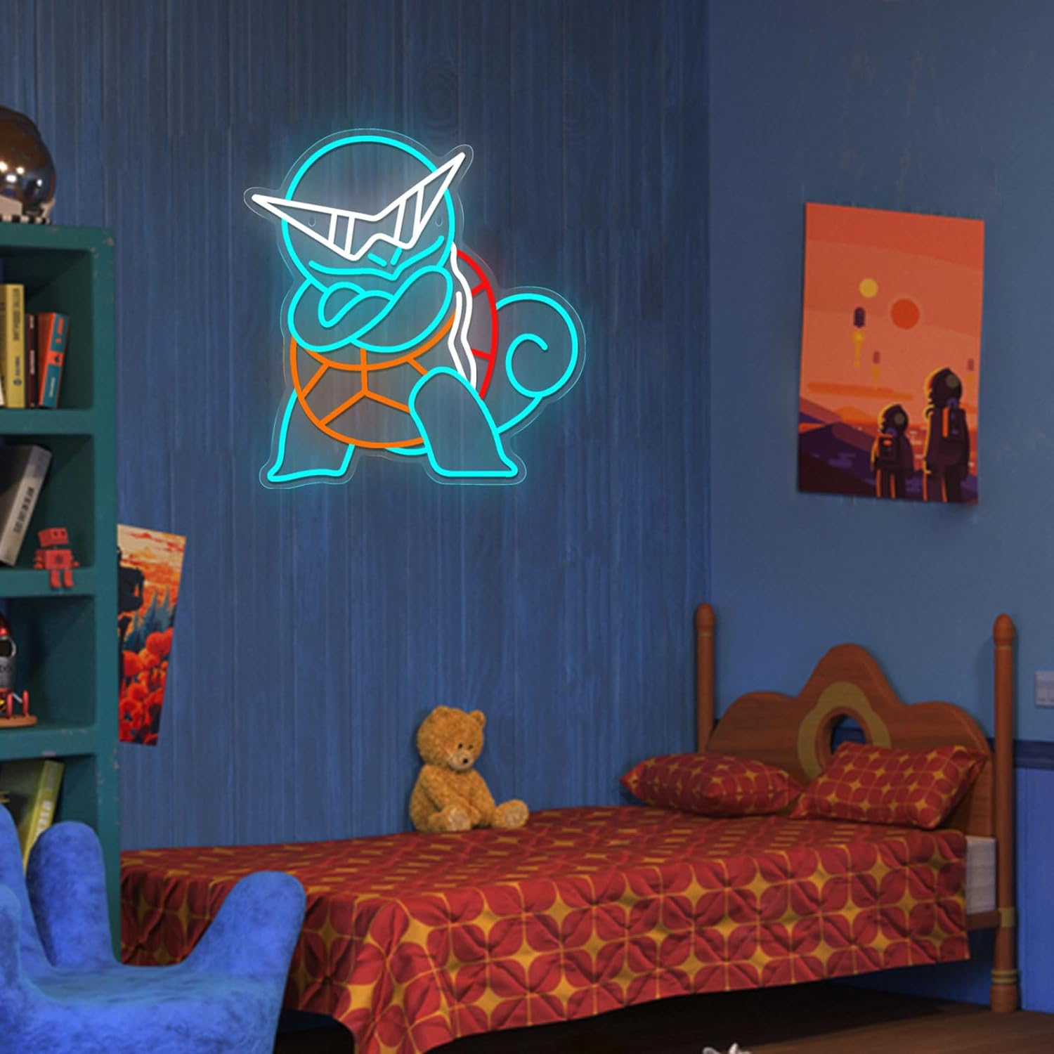 Insegna al Neon LED Pokemon Sq - Lighting Room Decor Items recensione e prezzo