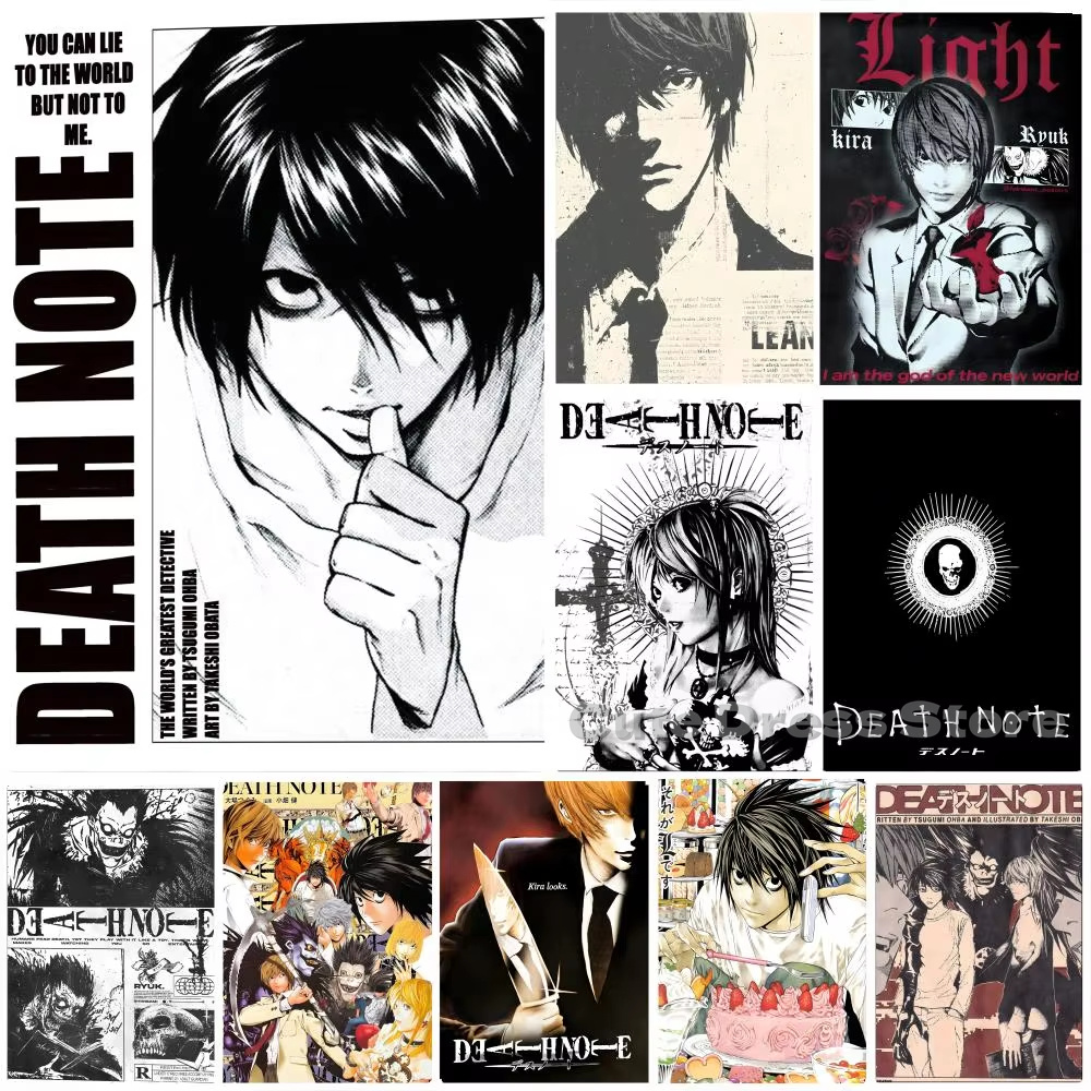 Stampa su tela Death Note senz - Lighting Room Decor Items recensione e prezzo