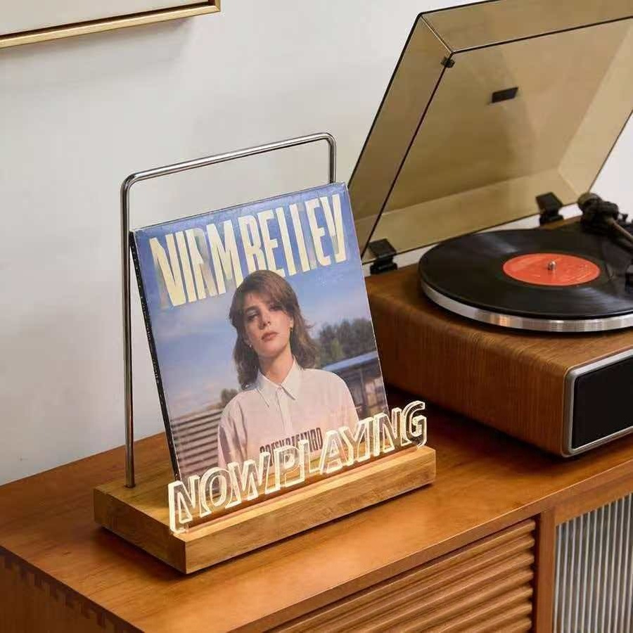 Espositore per Dischi in Vinil - Lighting Decoration Stand recensione e prezzo